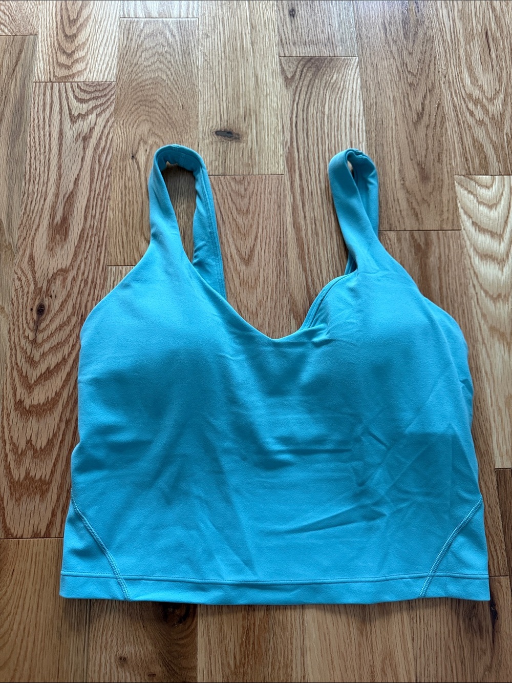 lululemon athletica Turquoise Tank - Built-In Sports Bra